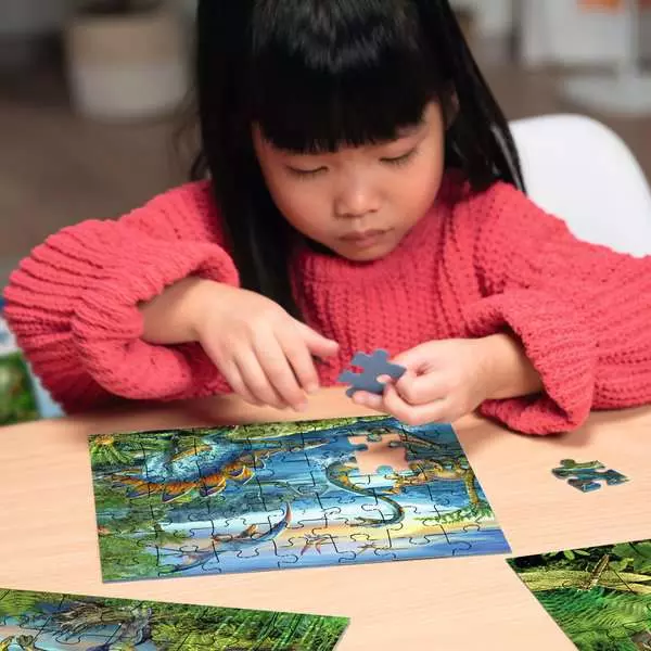 Ravensberger Matratzen Kinderpuzzle ab 5 Jahren - Faszination Dinosaurier - 49 Teile Bis zu 50% Rabatt