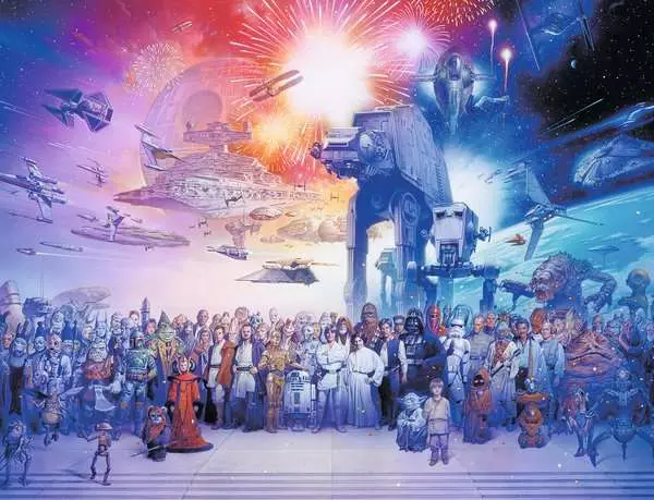Ravensberger Matratzen Puzzle 2000 Teile - Star Wars Universum Vierteljährliche Förderung