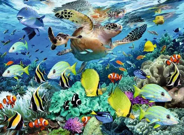 Ravensberger Matratzen Kinderpuzzle ab 7 Jahren - Unterwasserparadies - 150 Teile Clearance-Verkauf