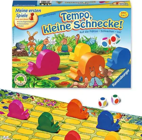 Ravensberger Matratzen Tempo, kleine Schnecke! - Kinderspiel ab 3 Jahren Fabrikladen
