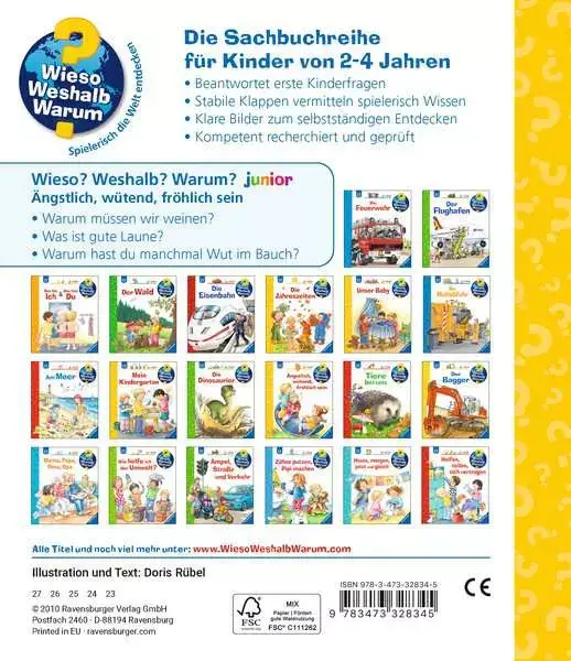 Ravensberger Matratzen Ravensburger Wieso? Weshalb? Warum? junior, Band 32: Ängstlich, wütend, fröhlich sein Im Verkauf