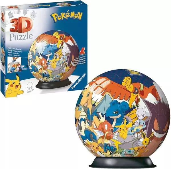 Ravensberger Matratzen 3D Puzzle Ball Pokémon zollfrei