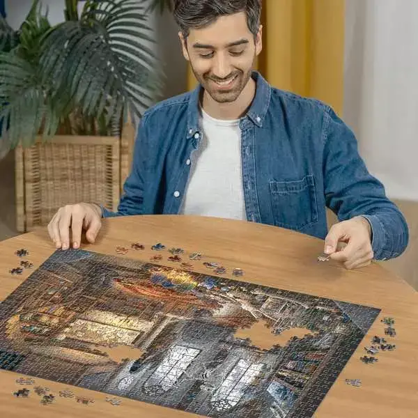 Ravensberger Matratzen Puzzle 759 Teile - Im Drachenlabor 2025