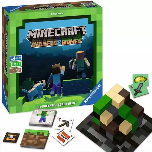 Ravensberger Matratzen Minecraft Builders & Biomes - Spiel ab 10 Jahren Outlet