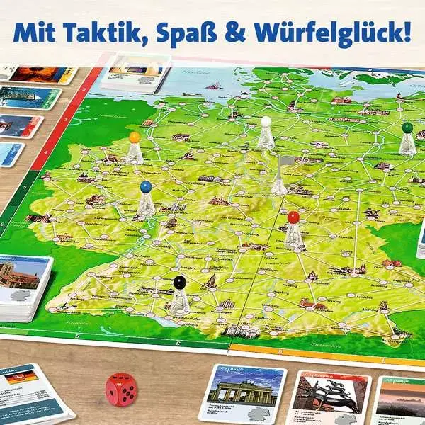 Ravensberger Matratzen Deutschlandreise - Spiel ab 8 Jahren Fabrik Onlineshop