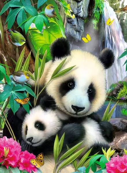 Ravensberger Matratzen Kinderpuzzle ab 9 Jahren - Lieber Panda - 300 Teile Günstig kaufen
