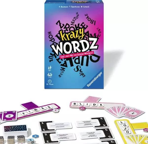 Ravensberger Matratzen Krazy Wordz - Spiel ab 10 Jahren Großer Ausverkauf