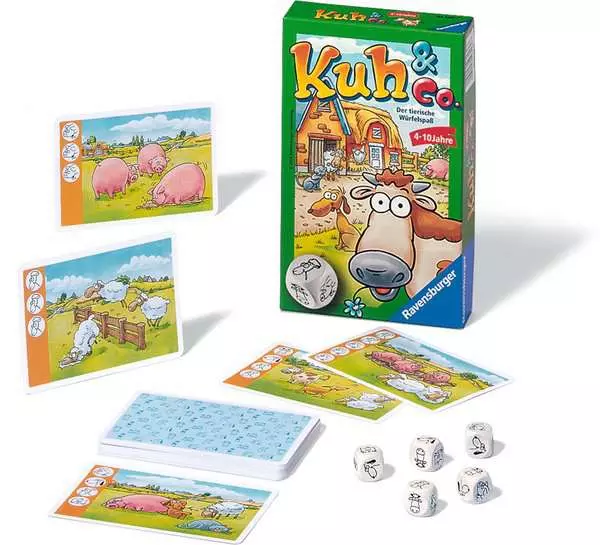 Ravensberger Matratzen Kuh & Co. - Reisespiel ab 4 Jahren Begrenztes Angebot