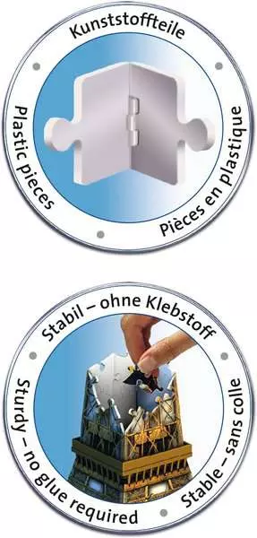Ravensberger Matratzen 3D Puzzle Eiffelturm Preisnachlass