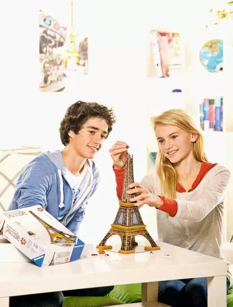 Ravensberger Matratzen 3D Puzzle Eiffelturm Preisnachlass