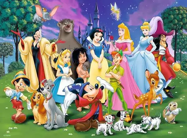 Ravensberger Matratzen Kinderpuzzle ab 8 Jahren - Disney Lieblinge - 200 Teile Saisonschlussverkauf