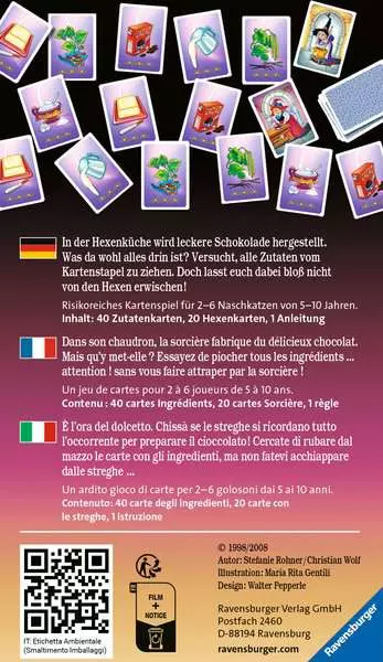 Ravensberger Matratzen Schoko Hexe - Reisespiel ab 5 Jahren Weihnachtsangebot