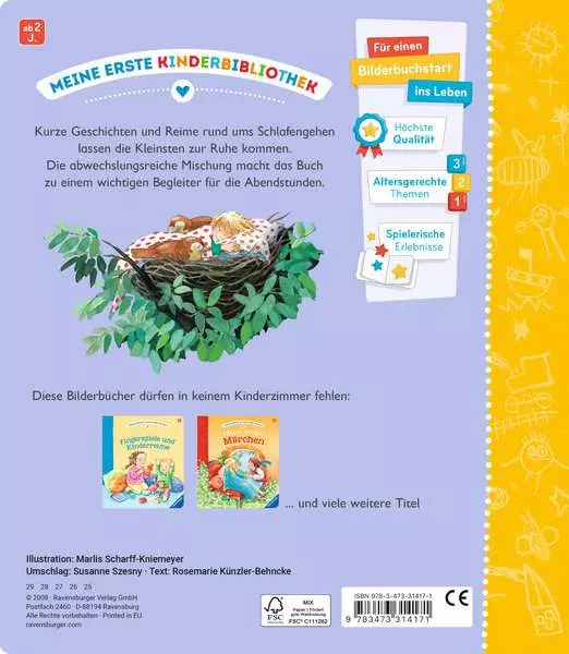 Ravensberger Matratzen Meine ersten Gutenacht-Geschichten Neueste Mode