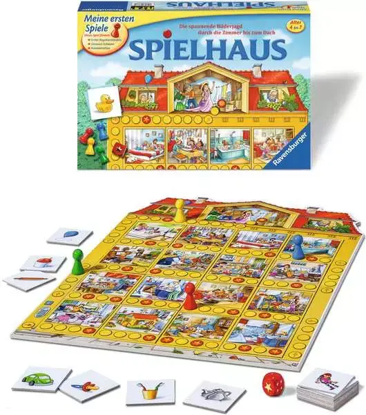Ravensberger Matratzen Spielhaus - Kinderspiel ab 4 Jahren Blitzangebot