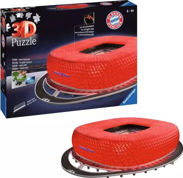 Ravensberger Matratzen Ravensburger Allianz Arena bei Nacht Neuheiten