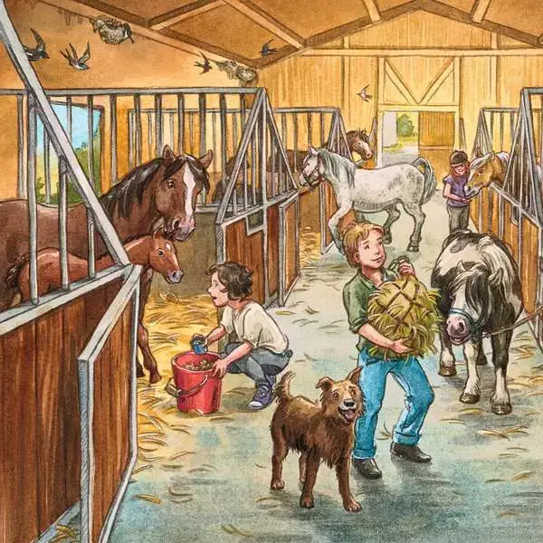 Ravensberger Matratzen Kinderpuzzle ab 5 Jahren - Mein Reiterhof - 49 Teile Bestseller