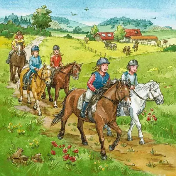 Ravensberger Matratzen Kinderpuzzle ab 5 Jahren - Mein Reiterhof - 49 Teile Bestseller