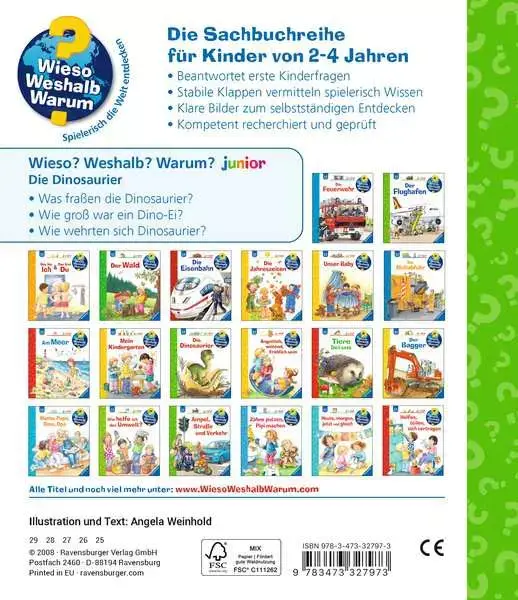 Ravensberger Matratzen Ravensburger Wieso? Weshalb? Warum? junior, Band 25: Die Dinosaurier Neueste Stile