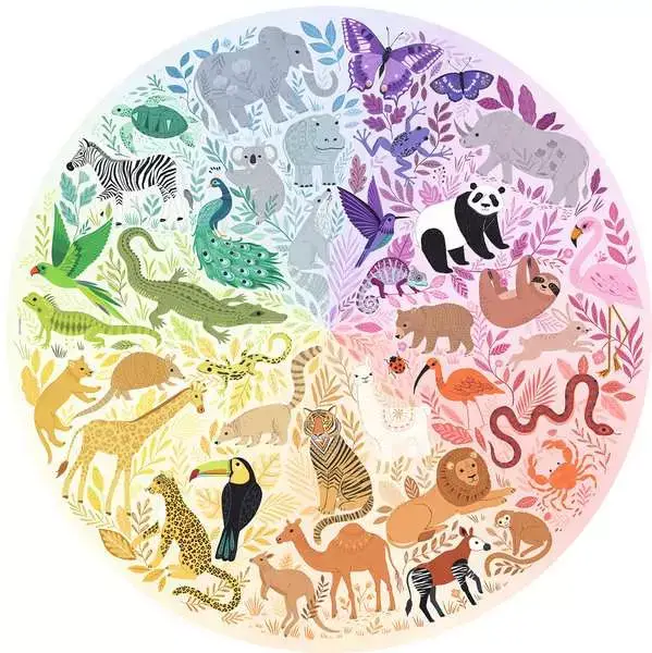 Ravensberger Matratzen Puzzle 500 Teile - Circle of Colors - Animals Günstig kaufen