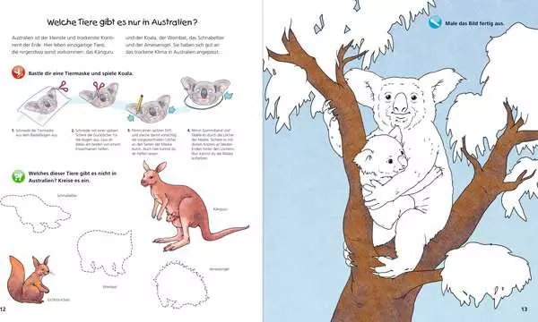 Ravensberger Matratzen Ravensburger Wieso? Weshalb? Warum? aktiv-Heft: Tiere der Welt Online Shopping