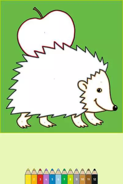 Ravensberger Matratzen Malen nach Zahlen ab 3: Tiere Osterangebot