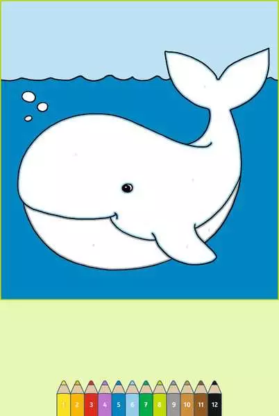 Ravensberger Matratzen Malen nach Zahlen ab 3: Tiere Osterangebot