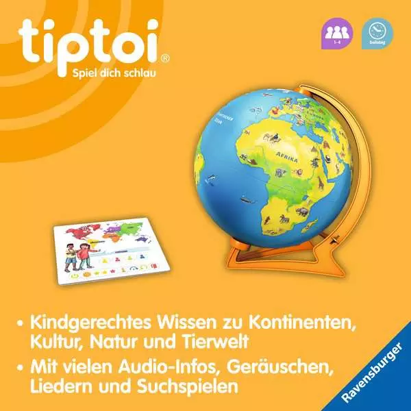 Ravensberger Matratzen tiptoi® Mein interaktiver Junior Globus Heißer Verkauf