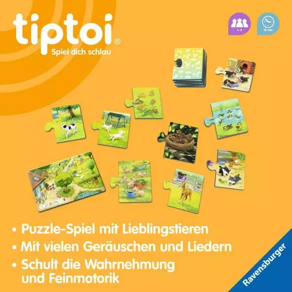 Ravensberger Matratzen tiptoi® Alle meine Tierkinder - Lernspiel ab 2 Jahren Saisonale Angebote