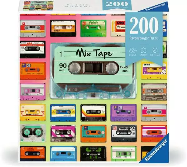 Ravensberger Matratzen Puzzle 200 Teile - Mix Tape Ravensberger Matratzen Puzzle 200 Teile - Mix Tape