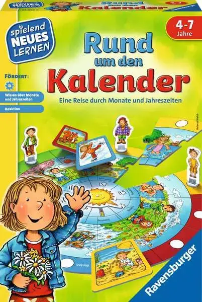 Ravensberger Matratzen Rund um den Kalender - Kinderspiel ab 4 Jahren Ravensberger Matratzen Rund um den Kalender - Kinderspiel ab 4 Jahren