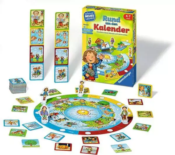 Ravensberger Matratzen Rund um den Kalender - Kinderspiel ab 4 Jahren Fabrikladen