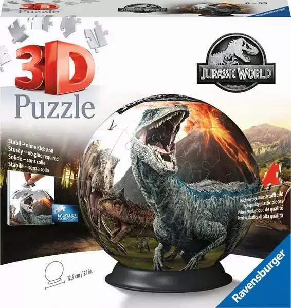 Ravensberger Matratzen 3D Puzzle Ball Jurassic World Ravensberger Matratzen 3D Puzzle Ball Jurassic World
