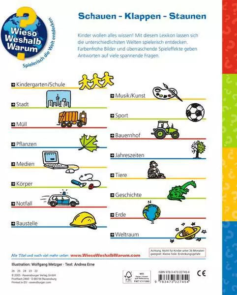 Ravensberger Matratzen Ravensburger Wieso? Weshalb? Warum? Mein erstes Lexikon Rabatte dieses Monats