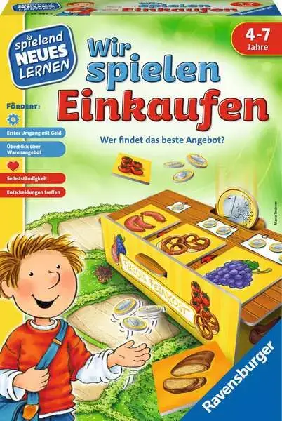 Ravensberger Matratzen Wir spielen Einkaufen - Kinderspiel ab 4 Jahren Ravensberger Matratzen Wir spielen Einkaufen - Kinderspiel ab 4 Jahren