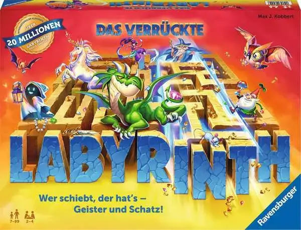 Ravensberger Matratzen Das verrückte Labyrinth - Spiel ab 7 Jahren Ravensberger Matratzen Das verrückte Labyrinth - Spiel ab 7 Jahren