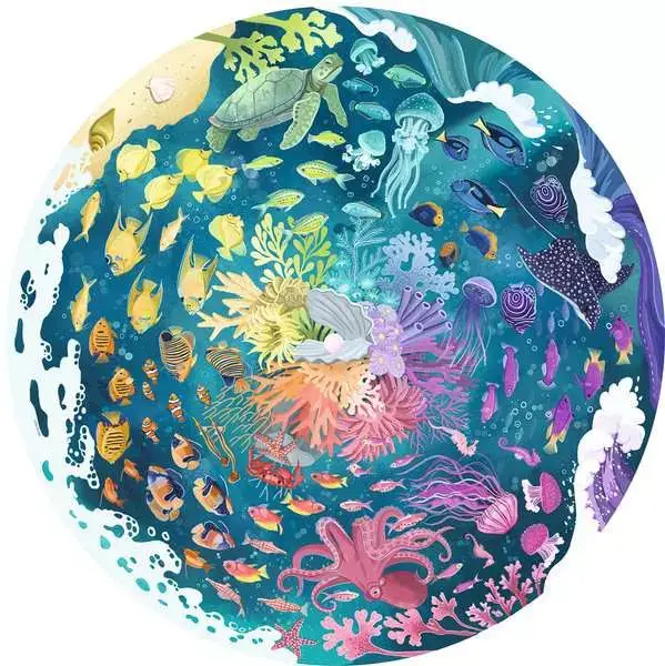 Ravensberger Matratzen Puzzle 500 Teile - Circle of Colors - Ocean & Submarine im Angebot