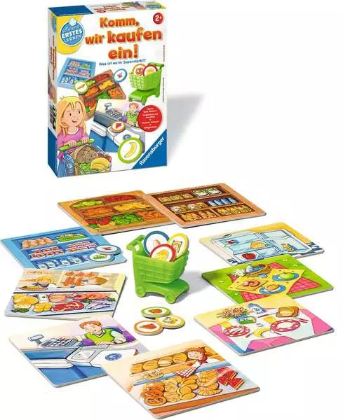 Ravensberger Matratzen Komm, wir kaufen ein! - Lernspiel ab 2 Jahren Sonderangebot