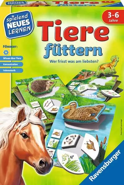 Ravensberger Matratzen Tiere füttern - Kinderspiel ab 3 Jahren
