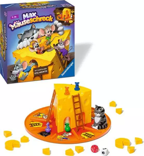 Ravensberger Matratzen Max Mäuseschreck - Kinderspiel ab 4 Jahren Flash Sale