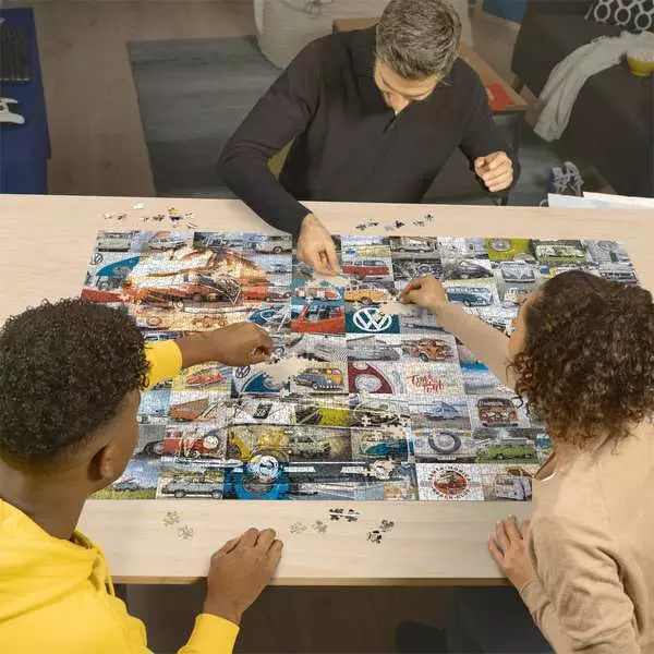 Ravensberger Matratzen Puzzle 3000 Teile - 99 Bulli Moments Exklusivangebot