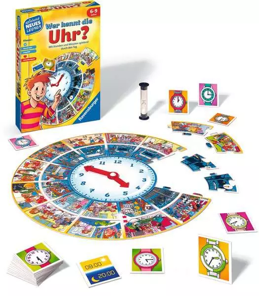 Ravensberger Matratzen Wer kennt die Uhr? - Kinderspiel ab 6 Jahren Preisnachlass