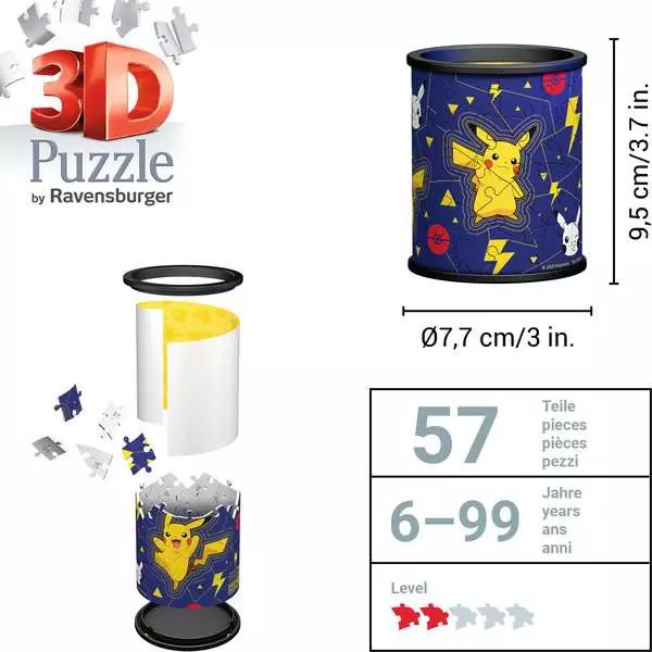 Ravensberger Matratzen 3D Puzzle Utensilo - Pokémon Black Friday