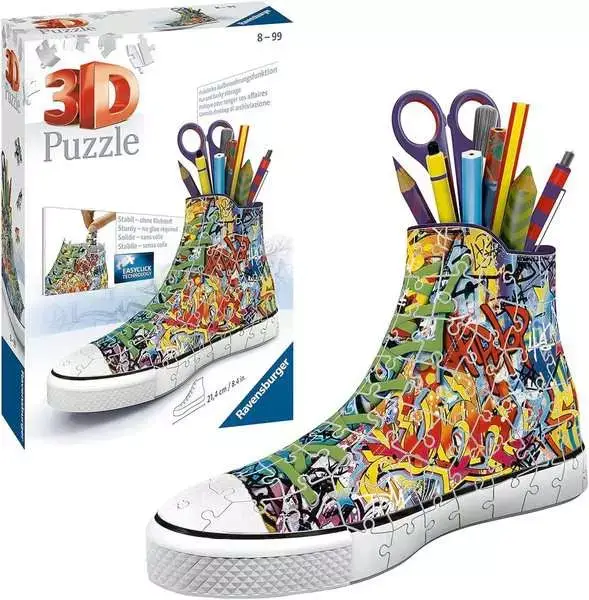 Ravensberger Matratzen 3D Puzzle Sneaker - Graffiti Blitzangebot