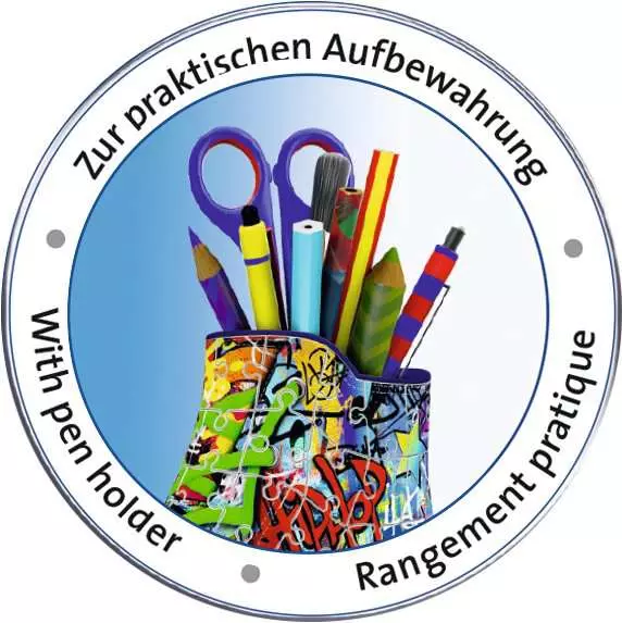 Ravensberger Matratzen 3D Puzzle Sneaker - Graffiti Blitzangebot