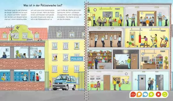 Ravensberger Matratzen tiptoi® Wieso? Weshalb? Warum? Unterwegs mit der Polizei Große Rabatte