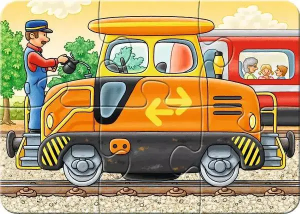 Ravensberger Matratzen Kinderpuzzle ab 2 Jahren - Bei der Arbeit - 2 + 4 + 6 + 8 Teile Saisonale Angebote