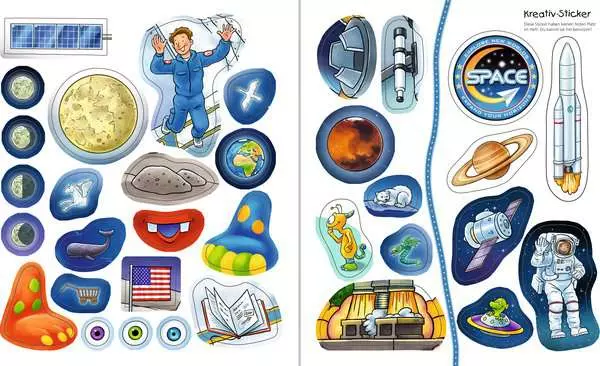 Ravensberger Matratzen Ravensburger Wieso? Weshalb? Warum? aktiv-Heft: Weltraum Super Sparpreis