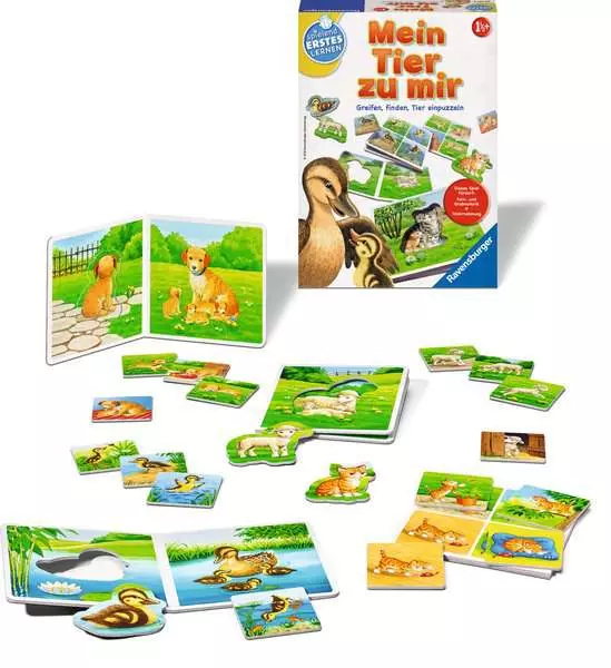 Ravensberger Matratzen Mein Tier zu mir - Lernspiel ab 1.5 Jahren Nur für heute