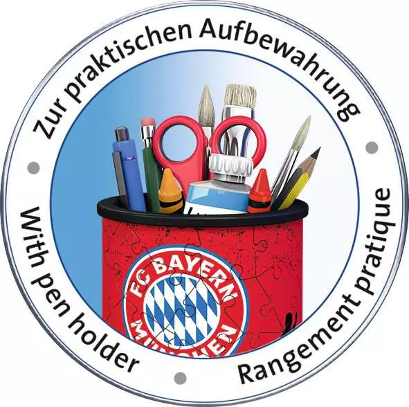 Ravensberger Matratzen 3D Puzzle Utensilo - FC Bayern München Super Rabatt