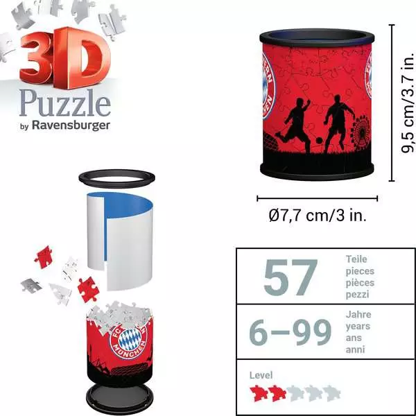 Ravensberger Matratzen 3D Puzzle Utensilo - FC Bayern München Super Rabatt